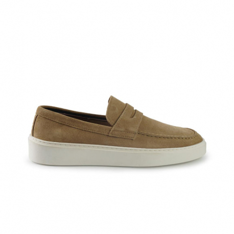 MOCASSINO UOMO CAMOSCIO