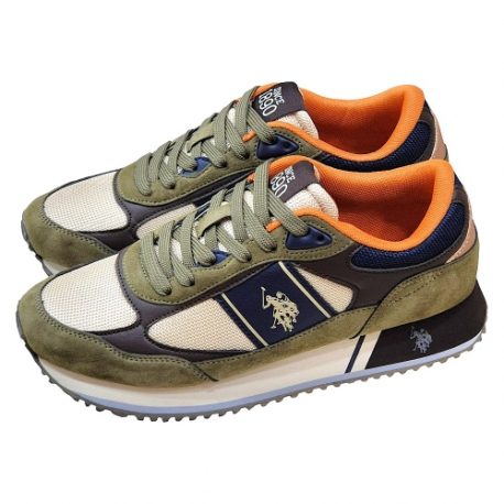 SCARPA UOMO NABUK/TESSUTO