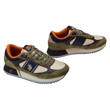 SCARPA UOMO NABUK/TESSUTO