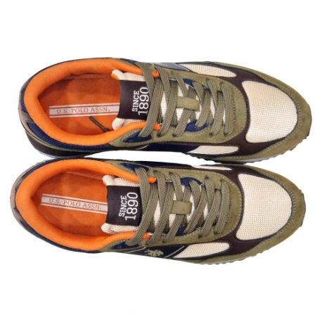 SCARPA UOMO NABUK/TESSUTO