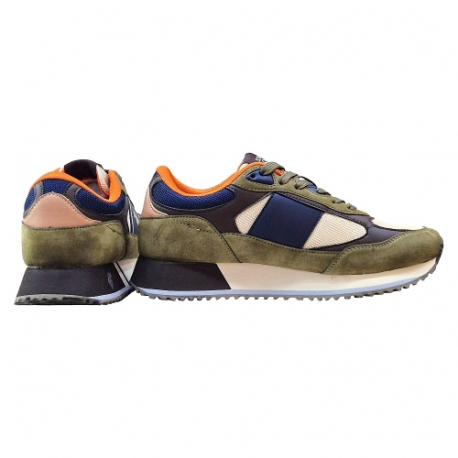 SCARPA UOMO NABUK/TESSUTO