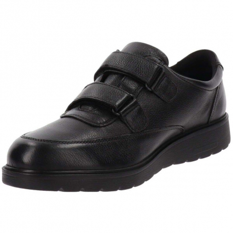 SCARPA UOMO PELLE VELCRO