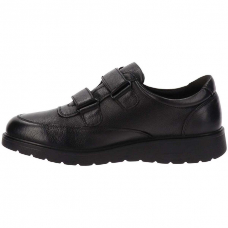 SCARPA UOMO PELLE VELCRO