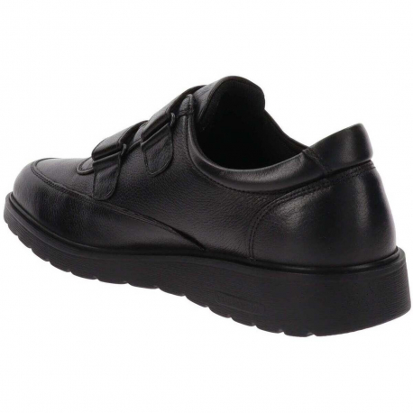 SCARPA UOMO PELLE VELCRO