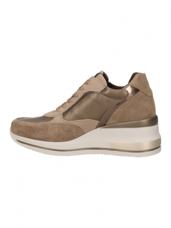 SCARPA DONNA CAMOSCIO/PELLE