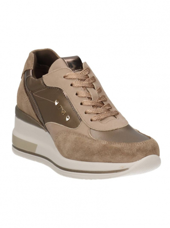 SCARPA DONNA CAMOSCIO/PELLE