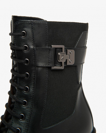 TRONCHETTO DONNA PELLE/LACCI