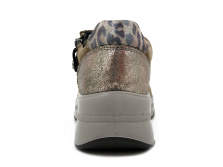 SCARPA DONNA CAMOSCIO CERNIERA