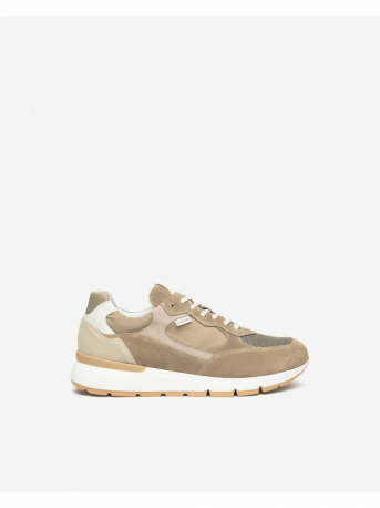 SCARPA UOMO CAMOSCIO-TESSUTO