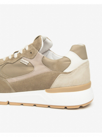 SCARPA UOMO CAMOSCIO-TESSUTO