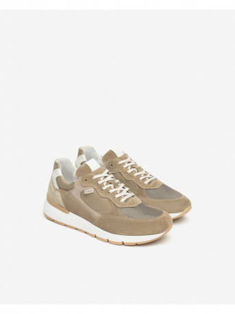 SCARPA UOMO CAMOSCIO-TESSUTO