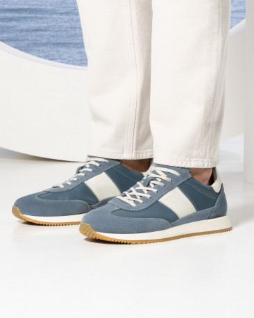 SCARPA UOMO CAMOSCIO-PELLE
