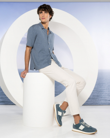 SCARPA UOMO CAMOSCIO-PELLE