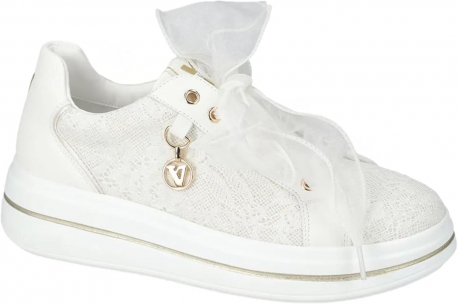 SNEAKER DONNA  PELLE-PIZZO