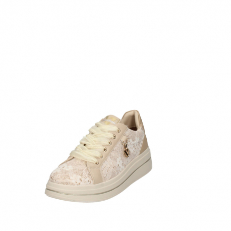 SNEAKER DONNA  PELLE-PIZZO