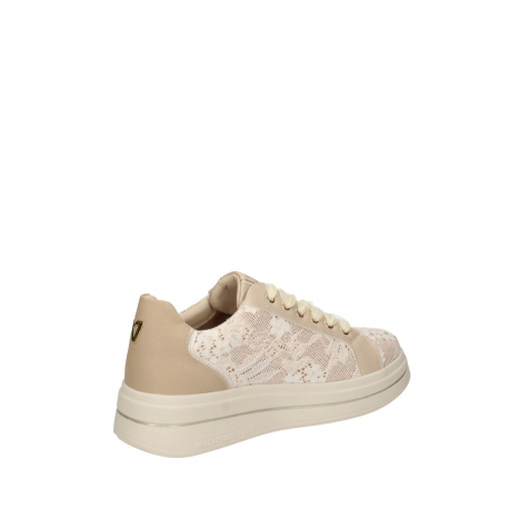 SNEAKER DONNA  PELLE-PIZZO