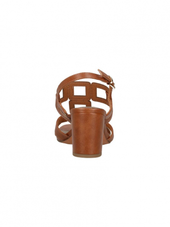 SANDALO DONNA PELLE   T.7cm