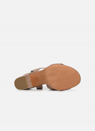 SANDALO DONNA CAMOSCIO T.7cm