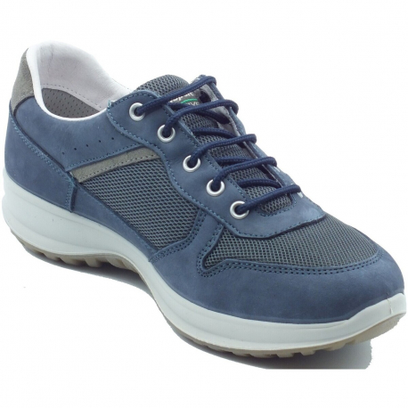 SCARPA UOMO NABUK-TELA