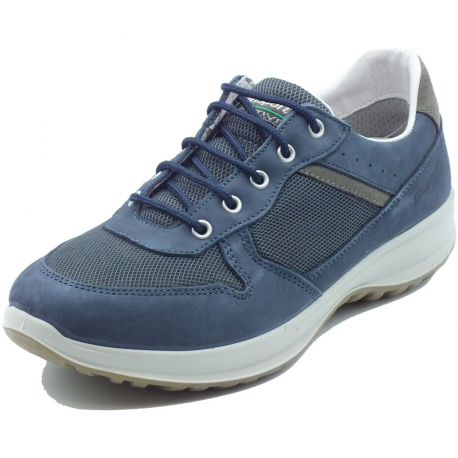 SCARPA UOMO NABUK-TELA