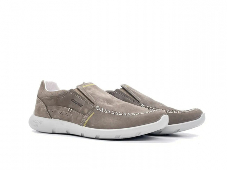 MOCASSINO UOMO NABUK