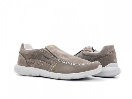 MOCASSINO UOMO NABUK