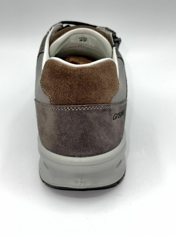 SCARPA UOMO CAMOSCIO- TELA CON CERNIERA