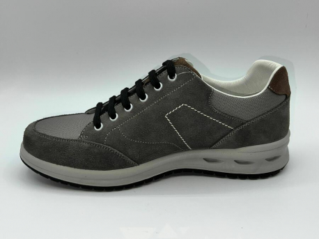 SCARPA UOMO CAMOSCIO- TELA CON CERNIERA
