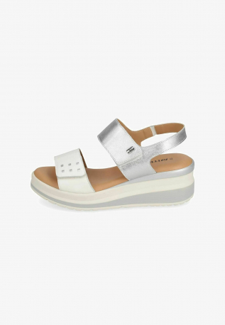 SANDALO DONNA PELLE CON STRAPPO