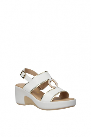 SANDALO DONNA PELLE ZEPPA