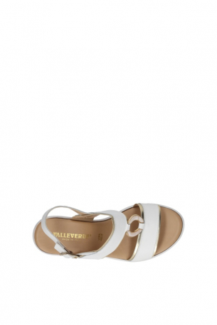 SANDALO DONNA PELLE ZEPPA