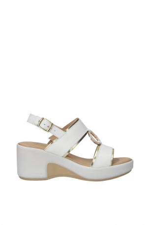 SANDALO DONNA PELLE ZEPPA
