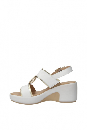 SANDALO DONNA PELLE ZEPPA