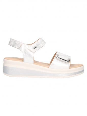 SANDALO DONNA PELLE CON STRAPPI