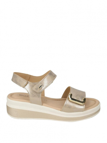 SANDALO DONNA PELLE CON STRAPPI