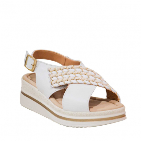 SANDALO DONNA PELLE