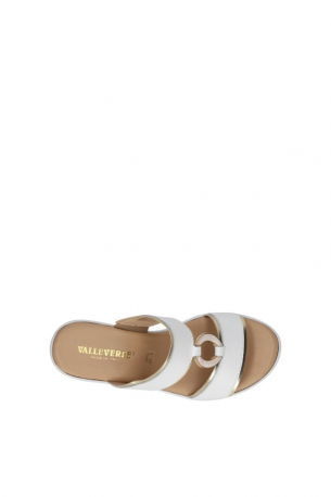 CIABATTA DONNA PELLE ZEPPA