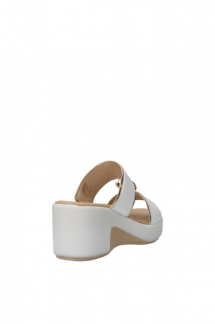 CIABATTA DONNA PELLE ZEPPA