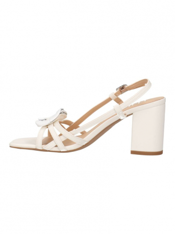 SANDALO DONNA PELLE   T.8cm